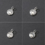 925 Silver Zodiac Signs Pendant Charms DIY Supplies
