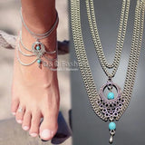 Dream Catcher Beads Anklet Chain Bracelet Bangle Sandal Foot Accessories