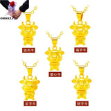 European Fine Hot Woman Girl Party Birthday Wedding Gift Fortune Coin Heart Pend