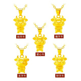 European Fine Hot Woman Girl Party Birthday Wedding Gift Fortune Coin Heart Pend