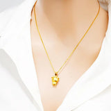 European Fine Hot Woman Girl Party Birthday Wedding Gift Fortune Coin Heart Pend