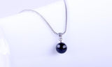 Natural Agate 925 Sterling Silver Pendant Charms PE55