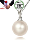 Kpop Star Pearl 925 Sterling Silver Pendant Charms PE51