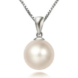 Kpop Star Pearl 925 Sterling Silver Pendant Charms PE51