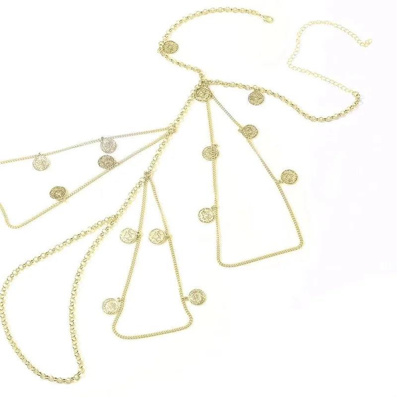 Bohemian National Hippie Tassel Anklet Leg Chain