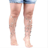 Bohemian National Hippie Tassel Anklet Leg Chain