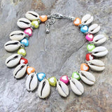 Bohemian Shell Anklets for Women Summer Beach Barefoot Shell Bracelet Ankle