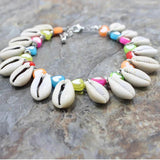 Bohemian Shell Anklets for Women Summer Beach Barefoot Shell Bracelet Ankle