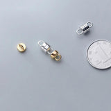 925 Silver Magnet Buckle Charms for DIY Jewelry Necklace Gift