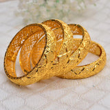Wide Ethiopian Bangle Bracelet Dubai African Jewelry