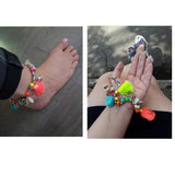 Boho Shell Tassel Ankle Bracelet for Summer Beach