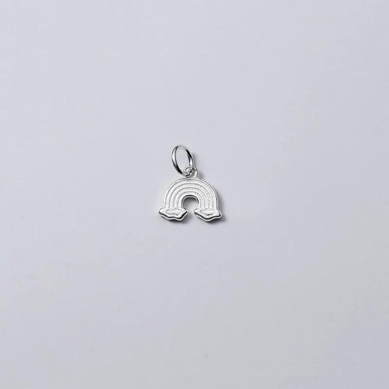 925 Silver Rainbow Charms for DIY Necklace Bracelet Jewelry