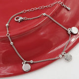 Summer Heart Anklet Bracelets For Women, Lead and Nickel Free