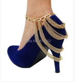 F02 Shoe Anklet Chains Foot Jewelry