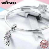 925 Sterling Silver Unicorn Dangles Charms for Bracelet & Necklace