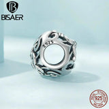 925 Silver Heart Charm Angel Pendant Beads for Bracelet