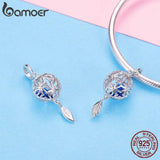 925 Silver Flower Charms Pendant for Bracelets DIY Jewelry