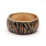 Geometric Punk Metal Cuff Bracelet for Women