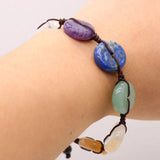 Agates Stone Bracelet Seven Chakras Natural Stone Bracelet