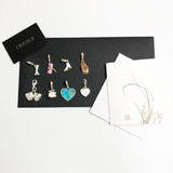 Dragonfly Charm Flip-flop Pendant, 925 Silver Summer Gift