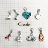Dragonfly Charm Flip-flop Pendant, 925 Silver Summer Gift