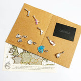 Dragonfly Charm Flip-flop Pendant, 925 Silver Summer Gift