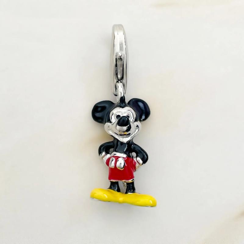 Mouse Dog Duck Charms Pendant 925 Sterling Silver Jewelry Accessory