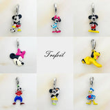 Mouse Dog Duck Charms Pendant 925 Sterling Silver Jewelry Accessory