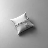 Angel Heart Charm Pendant, 925 Sterling Silver Gift for Her