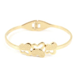 Butterflies Bracelets Women Stainless Steel Bangle Gift