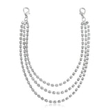 Rhinestone Shoe Chain Woman Shoes Decorate Charm Body Jewelry Accessories