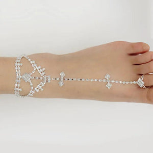 Bohemia Geometry Anklets Woman Sexy Young Toe ring Barefoot Chain