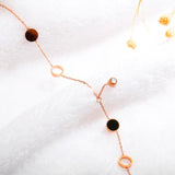 Rose Shell Stainless Steel Anklet Foot Jewelry