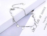 Water Drop Charm Anklet Foot Jewelry Beach Chain Link Anklets