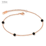 Bohemia Beach Anklets Foot Jewelry Women Acrylic Chain Link Anklet