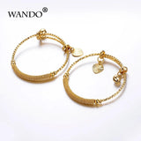 2pcs Ethnic Bell Bangle for Girls Baby Kids