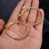 2pcs Ethnic Bell Bangle for Girls Baby Kids