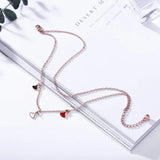 Colorful Layered Stainless Anklet Chain Beach Anckle Bracelets