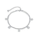 Personalized Stainless Steel Anklet for Women