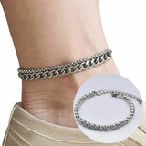 Ankle Foot Jewelry Chain Steel Anklet for Women