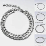 Ankle Foot Jewelry Chain Steel Anklet for Women