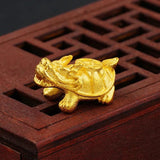 OMHXFC 24KT Dragon Head PIXIU Pendant Charm PN341