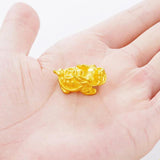 OMHXFC 24KT Dragon Head PIXIU Pendant Charm PN341