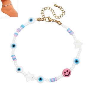 Bohemian Anklets for Women Leg Bracelet Foot Chain Jewelry Gift