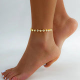 Rhinestone Anklets for Women Beach Jewelry Girls Anklet Lady Gift