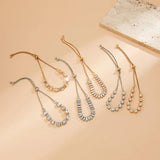 Rhinestone Anklets for Women Beach Jewelry Girls Anklet Lady Gift
