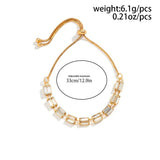 Crystal Anklet Tennis Chain Summer Beach Adjustable Anklet Jewelry