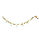 Butterfly Anklet Bracelet Acrylic Chain Jewelry Gift H9