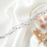 Layer Beads Anklet Boho Jewelry VA19004