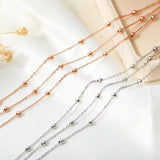 Layer Beads Anklet Boho Jewelry VA19004